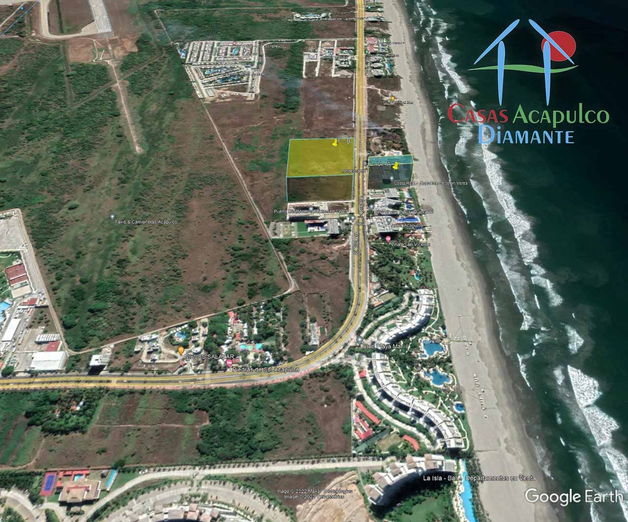 Terreno Barra Vieja Fracciones FV - Ubicación satelital y entorno 5